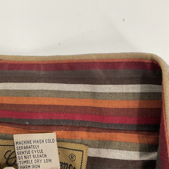 Cote De France Shirt Multicolor Striped Button Up Cotton sz 3XL Tall 3XLT EUC! - Picture 4 of 10